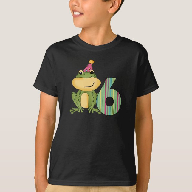 Camisetas y regalos de cumpleaños de fiesta Frog (Anverso)