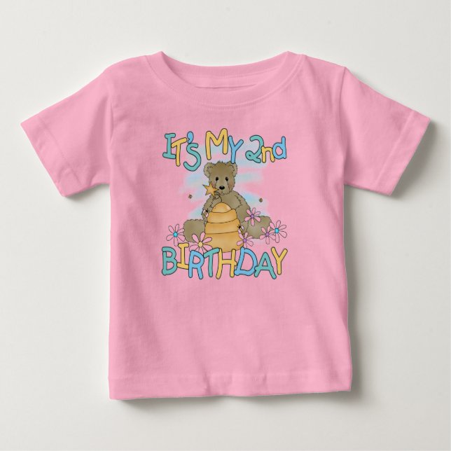 Camisetas y regalos de cumpleaños de Honey Bear (Anverso)