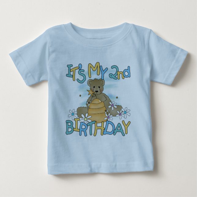 Camisetas y regalos de cumpleaños de Honey Bear (Anverso)