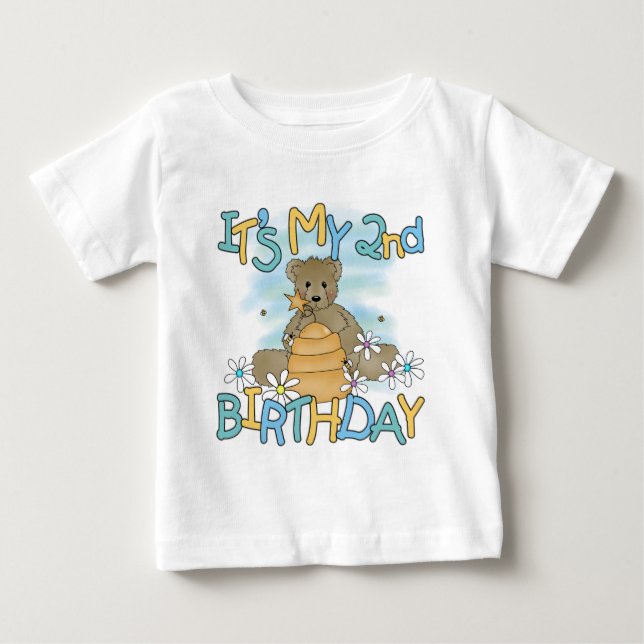 Camisetas y regalos de cumpleaños de Honey Bear (Anverso)