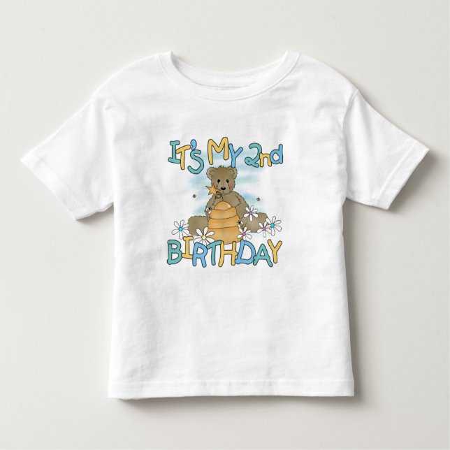 Camisetas y regalos de cumpleaños de Honey Bear (Anverso)