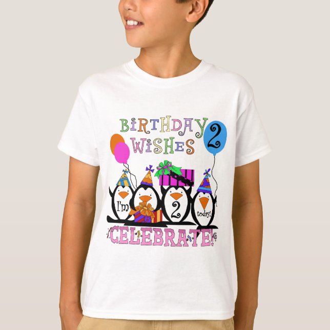 Camisetas y regalos de cumpleaños de Silly Penguin (Anverso)
