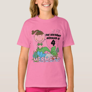 Camisetas y regalos de cumpleaños de Sirena