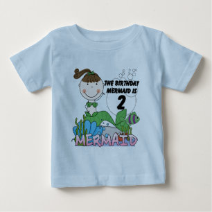 Camisetas y regalos de cumpleaños de Sirena