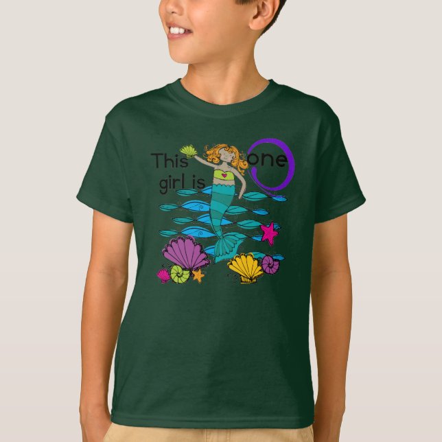 Camisetas y regalos de cumpleaños de Sirena (Anverso)
