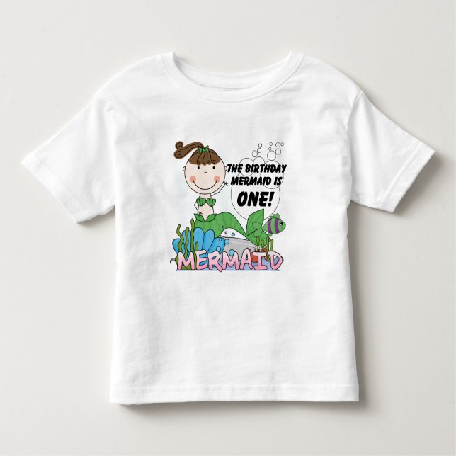 Camisetas y regalos de cumpleaños de Sirena (Anverso)