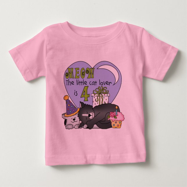 Camisetas y regalos de cumpleaños para el gato Lov (Anverso)