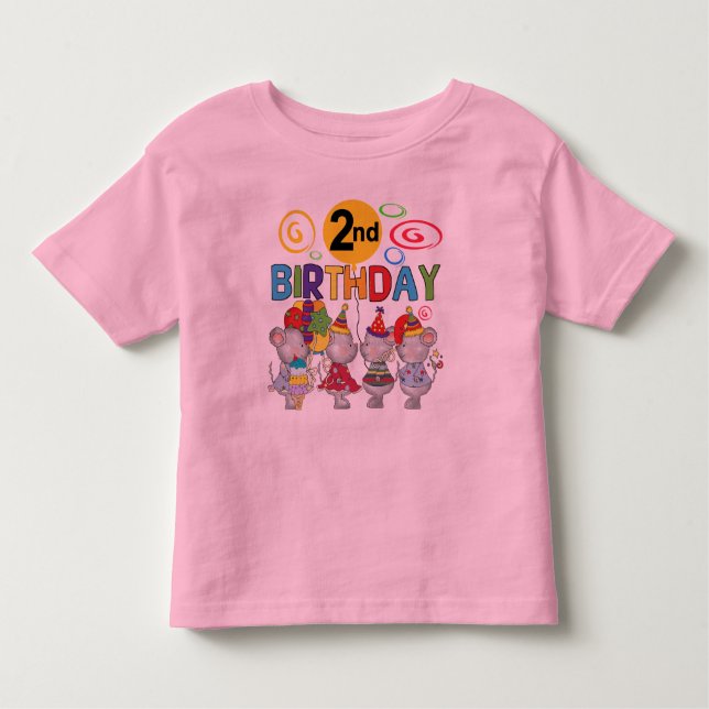 Camisetas y regalos de cumpleaños para ratones (Anverso)