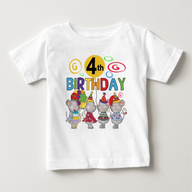 Camisetas y regalos de cumpleaños para ratones (Anverso)