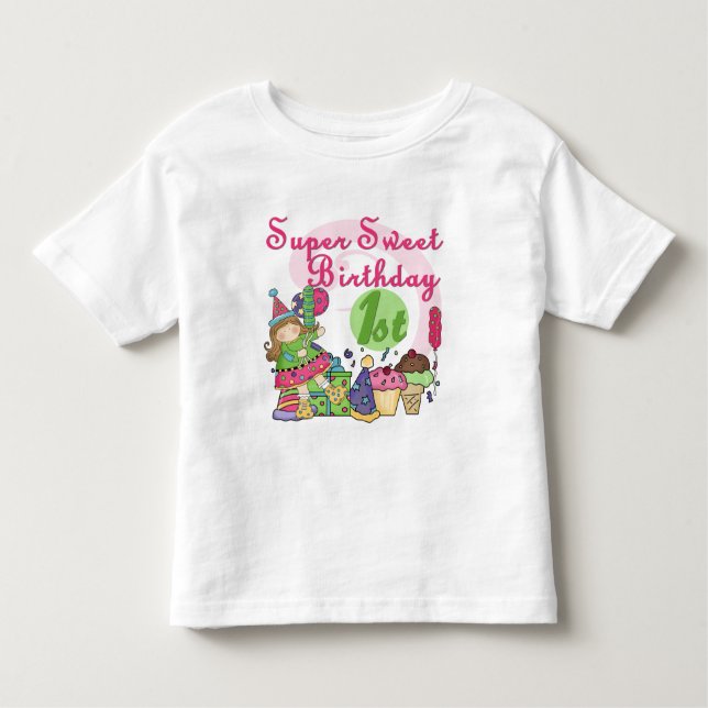 Camisetas y regalos de cumpleaños súper dulces (Anverso)