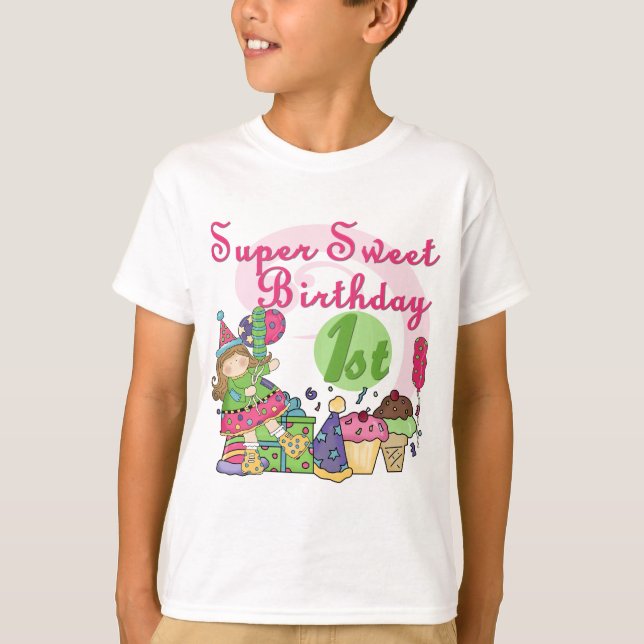 Camisetas y regalos de cumpleaños súper dulces (Anverso)