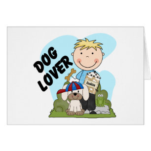 Camisetas y regalos de Dog Lover Blond Boy T