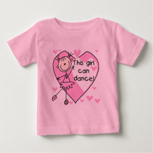 Camisetas y regalos de esta chica puede bailar