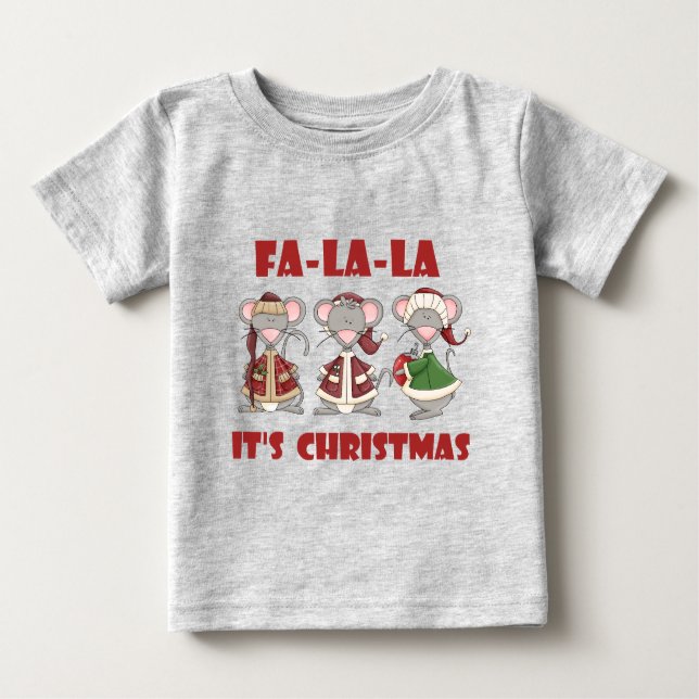 Camisetas y regalos de Fa La Navidades (Anverso)