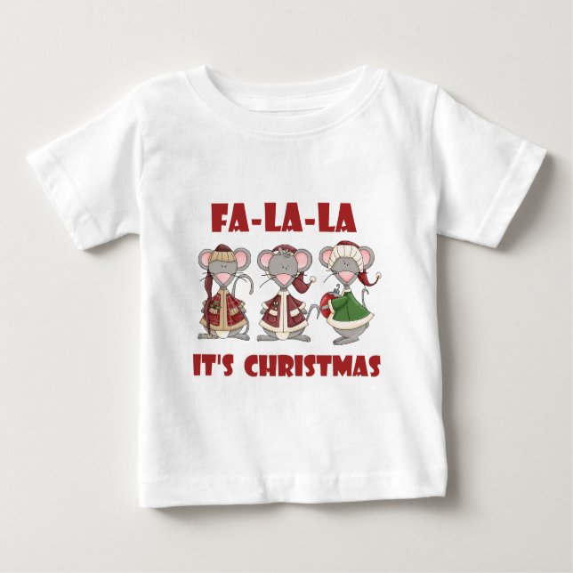 Camisetas y regalos de Fa La Navidades (Anverso)