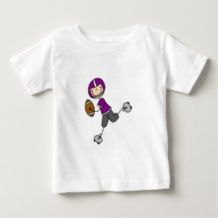 Camisetas y regalos de futbolista morado