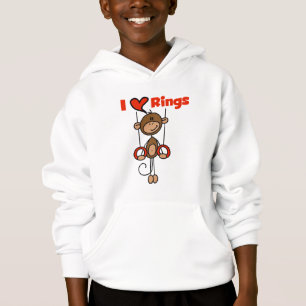 Camisetas y regalos de gimnasta que ama los anillo