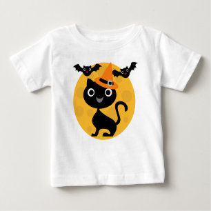 Camisetas y regalos de Halloween para Cat and Bats