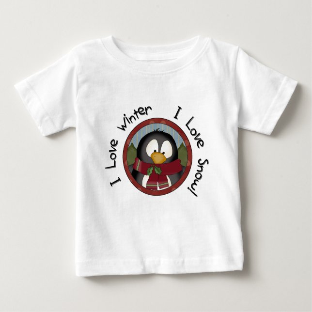 Camisetas y regalos de invierno pingüino (Anverso)