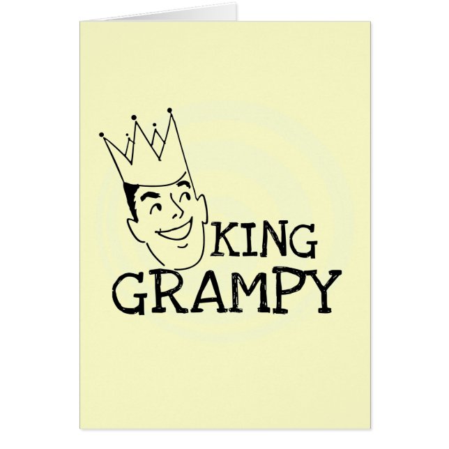 Camisetas y regalos de King Grampy (Frente)