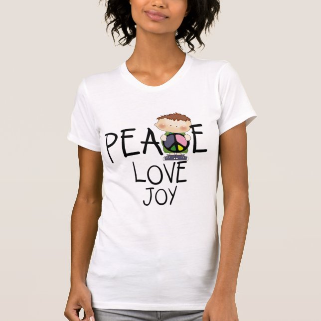 Camisetas y regalos de la alegría del amor de la (Anverso)