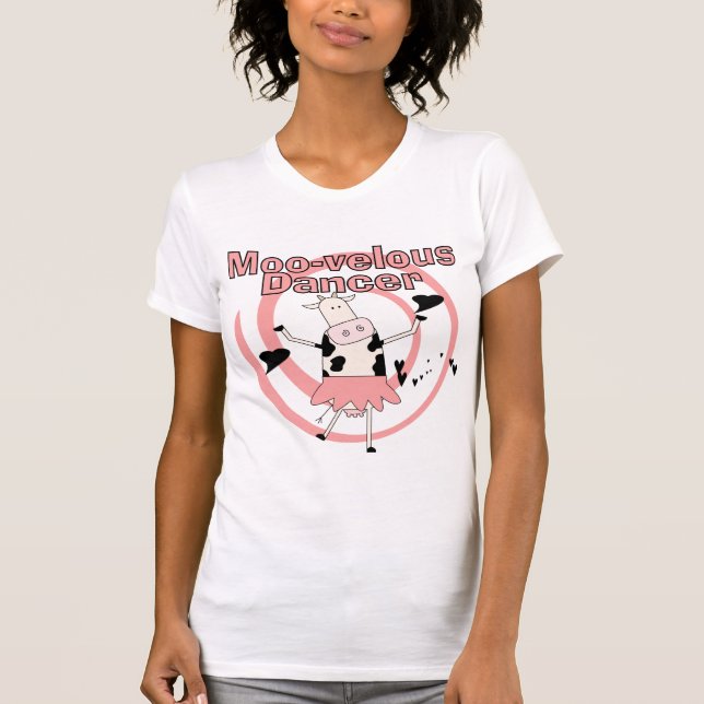 Camisetas y regalos de la bailarina de la vaca (Anverso)