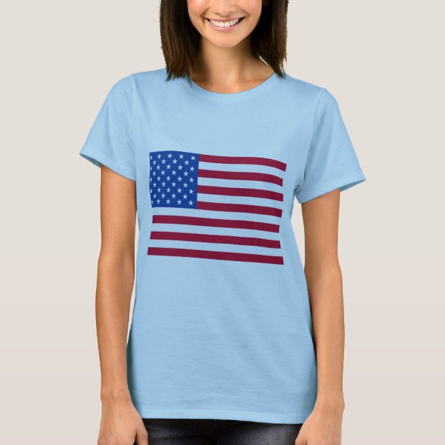 Camisetas y regalos de la bandera americana (Anverso)