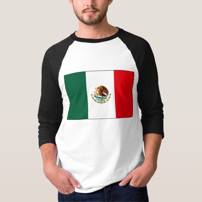 Camisetas y regalos de la bandera mexicana (Anverso)