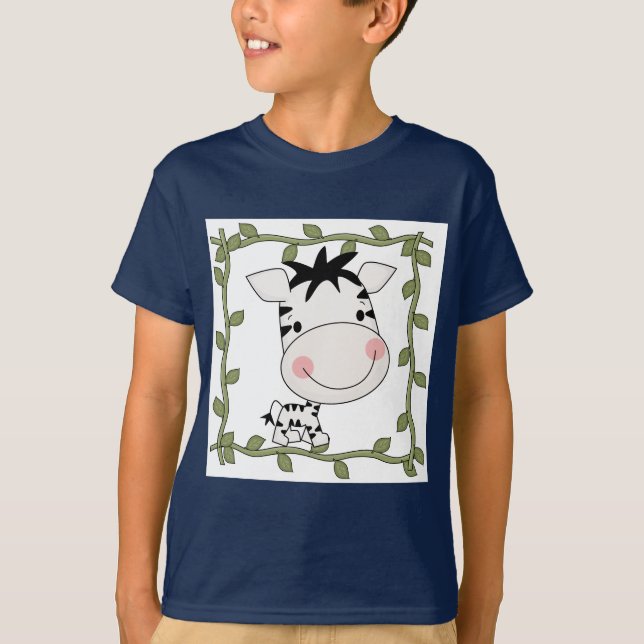 Camisetas y regalos de la cebra del bebé (Anverso)