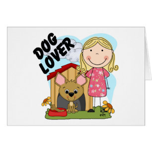 Camisetas y regalos de la Chica Dog Lover Blond