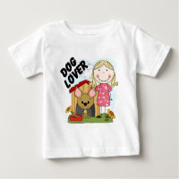 Camisetas y regalos de la Chica Dog Lover Blond