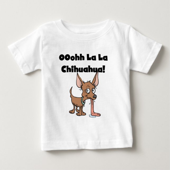 Camisetas y regalos de la chihuahua del La del La (Anverso)