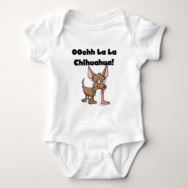 Camisetas y regalos de la chihuahua del La del La (Anverso)