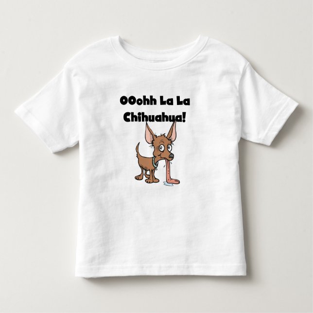 Camisetas y regalos de la chihuahua del La del La (Anverso)