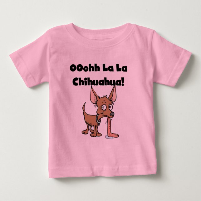 Camisetas y regalos de la chihuahua del La del La (Anverso)