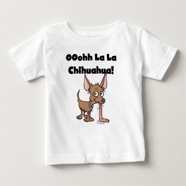 Camisetas y regalos de la chihuahua del La del La (Anverso)