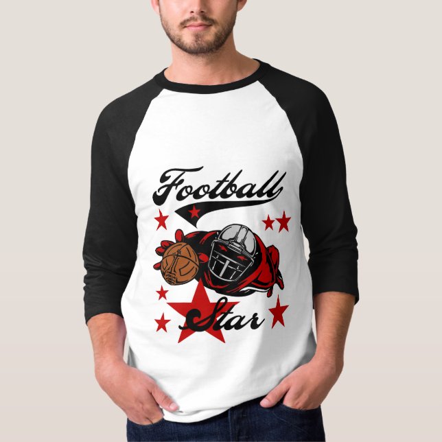 Camisetas y regalos de la estrella de fútbol (Anverso)
