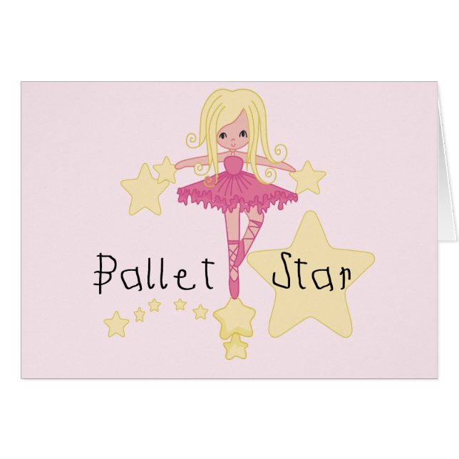 Camisetas y regalos de la estrella del ballet (Anverso (Horizontal))