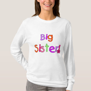 Camisetas y regalos de la hermana grande