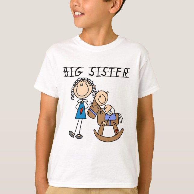 Camisetas y regalos de la hermana grande del (Anverso)