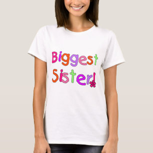 Camisetas y regalos de la hermana más grande