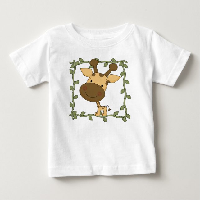 Camisetas y regalos de la jirafa del bebé (Anverso)