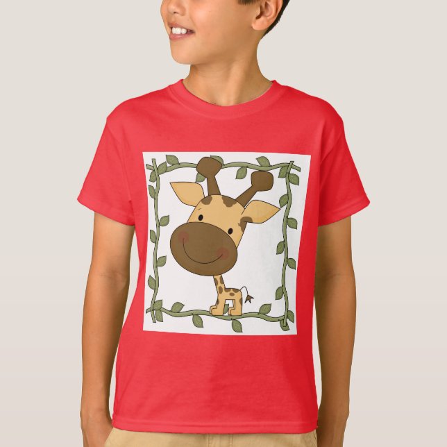 Camisetas y regalos de la jirafa del bebé (Anverso)