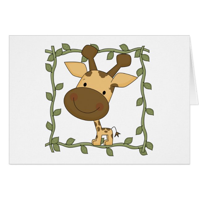 Camisetas y regalos de la jirafa del bebé (Anverso (Horizontal))