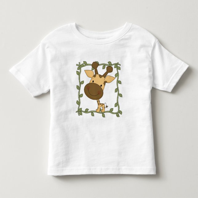 Camisetas y regalos de la jirafa del bebé (Anverso)