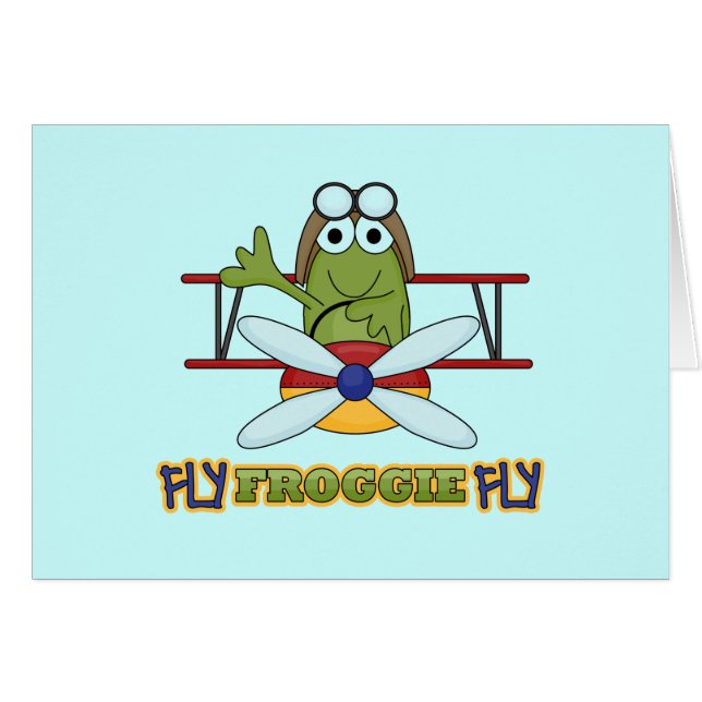 Camisetas y regalos de la mosca de Froggie de la (Anverso (Horizontal))