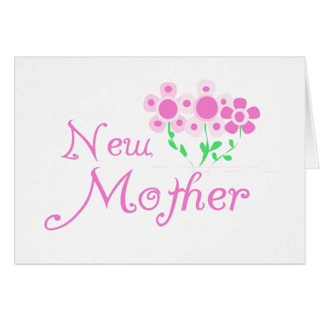 Camisetas y regalos de la nueva madre de flores ro (Anverso (Horizontal))