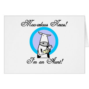 Camisetas y regalos de la nueva tía Moo-velous