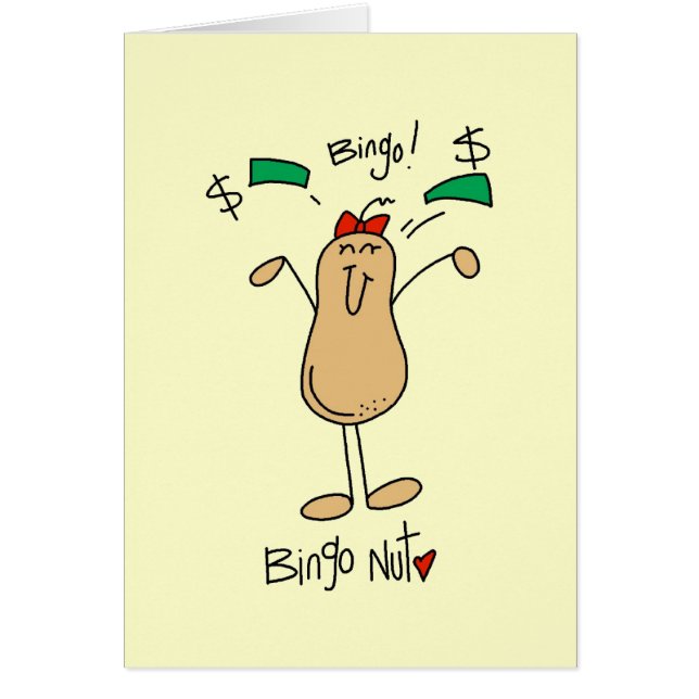 Camisetas y regalos de la nuez del bingo (Frente)