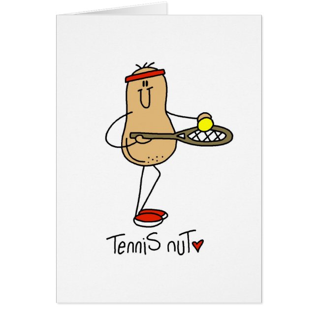 Camisetas y regalos de la nuez del tenis (Frente)